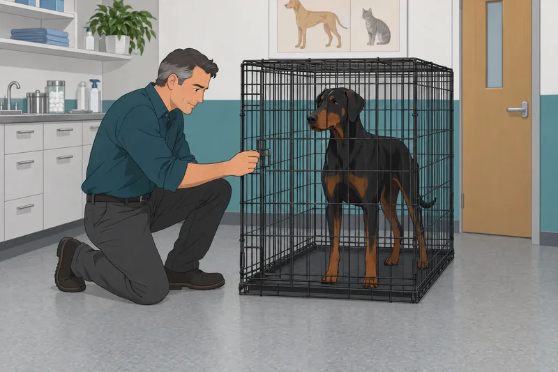 Is a Doberman settled in this home?