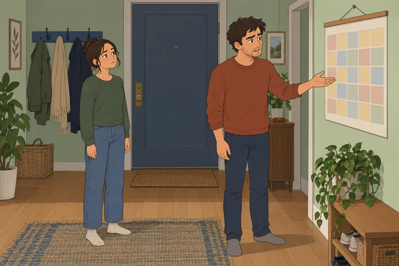 ¿Es un mujeriego? Una figura espera afuera.