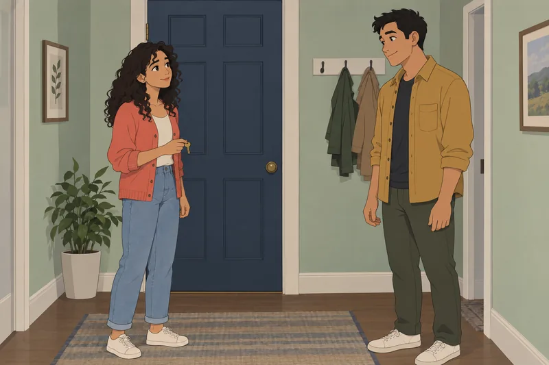 Is My Best shows two friends pausing.