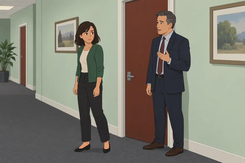 cuestionario ¿Mi jefe observa una conversación cautelosa.