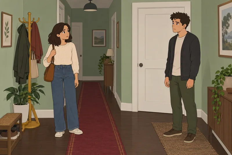 Is My Boyfriend waiting during a quiet talk?