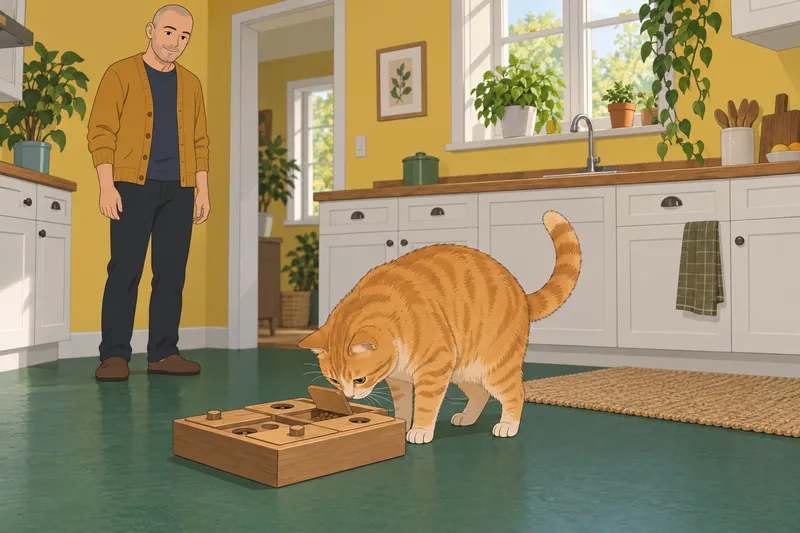 El cuestionario ¿Tiene mi gato? sigue su rutina.
