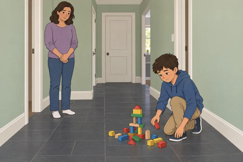 Is My Child? A calm repair talk begins.