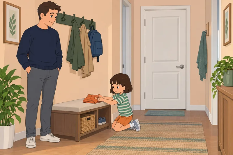 cuestionario ¿Mi hijo guarda ropa limpia.