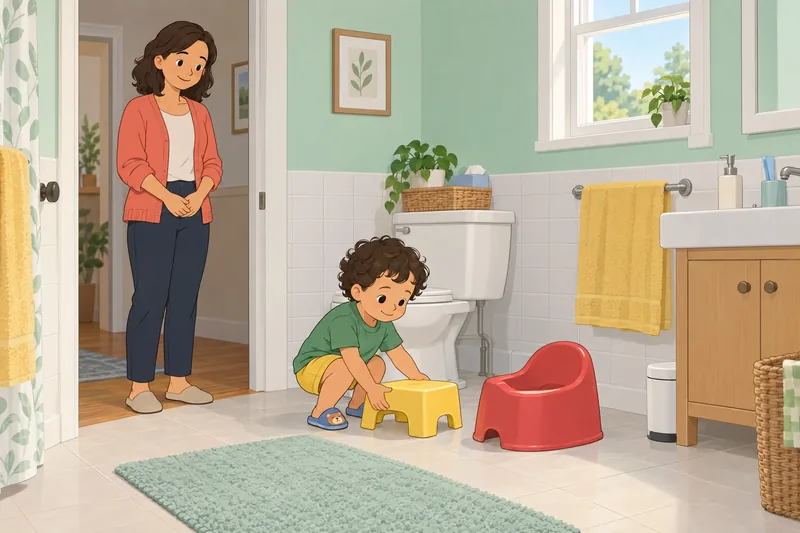 cuestionario ¿Mi hijo señala el orinal.