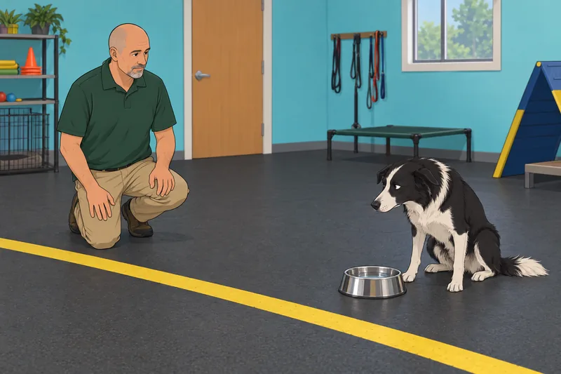 "Is My Dog" shows bowl guarding.