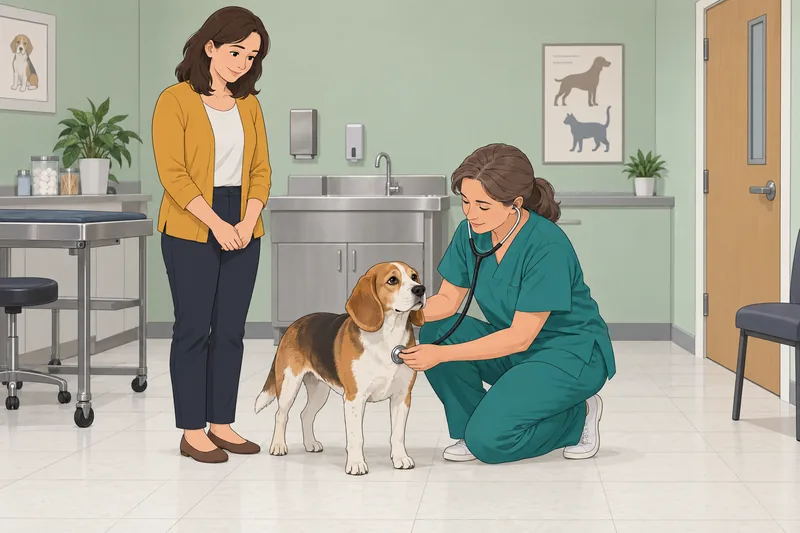 Is My Dog healthy? A calm clinic check.
