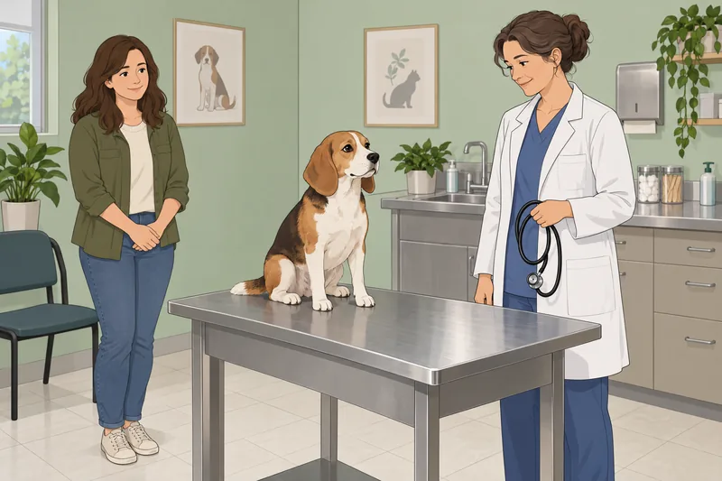 cuestionario ¿Mi perro está sano? Revisión clínica.