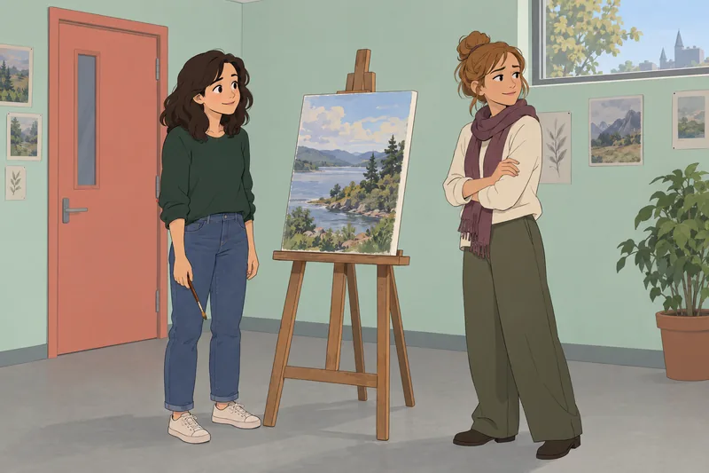 cuestionario ¿Mi amigo nota mi pintura?