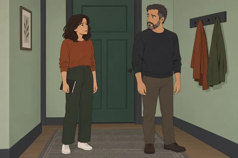 cuestionario ¿Mi esposo muestra una charla serena.