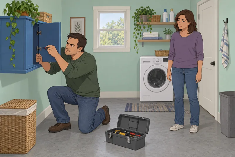 Is My Marriage appears during household repair.