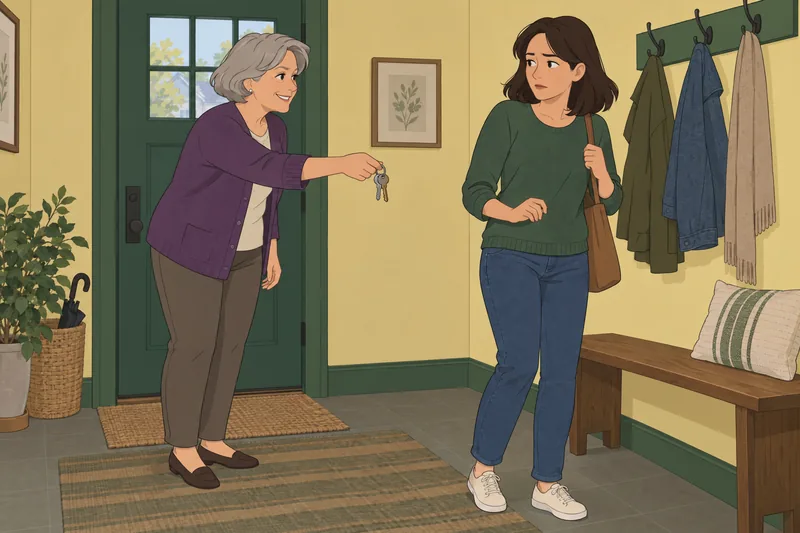 Is My Mother-in-Law offers keys under pressure.