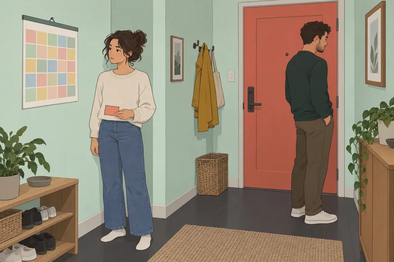 cuestionario ¿Mi relación: una persona organiza todo.