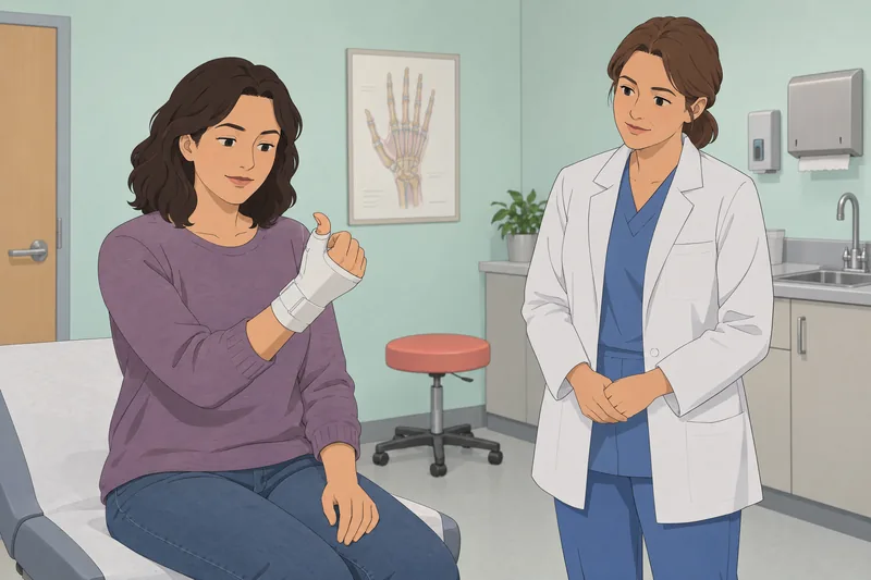 Revisión clínica del pulgar: cuestionario ¿Tengo el.