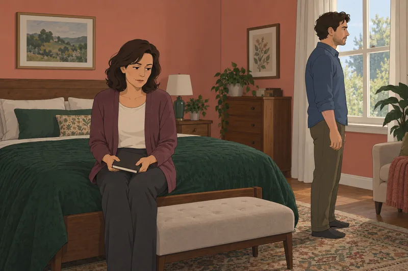 Is My Wife? A notebook closes in silence.