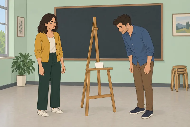cuestionario ¿Le gusto: una tarjeta en clase.