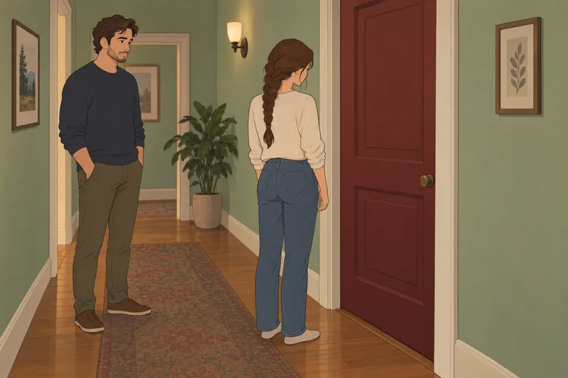 cuestionario ¿Es ella: conversación serena y límites claros.