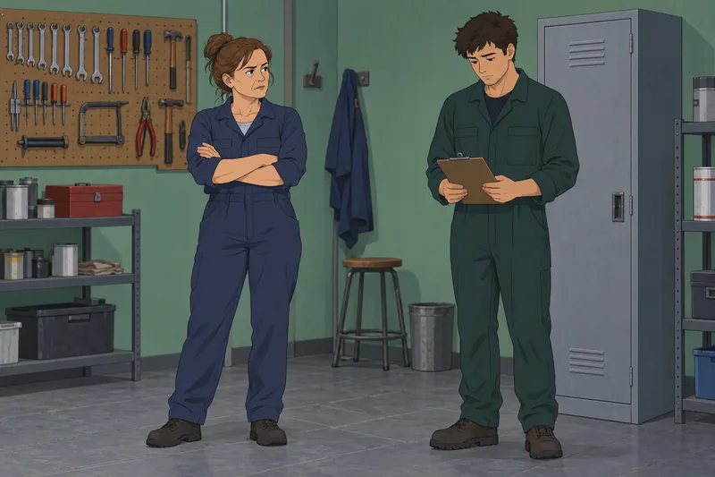 ¿Tienes un carácter? Una conversación laboral tensa.