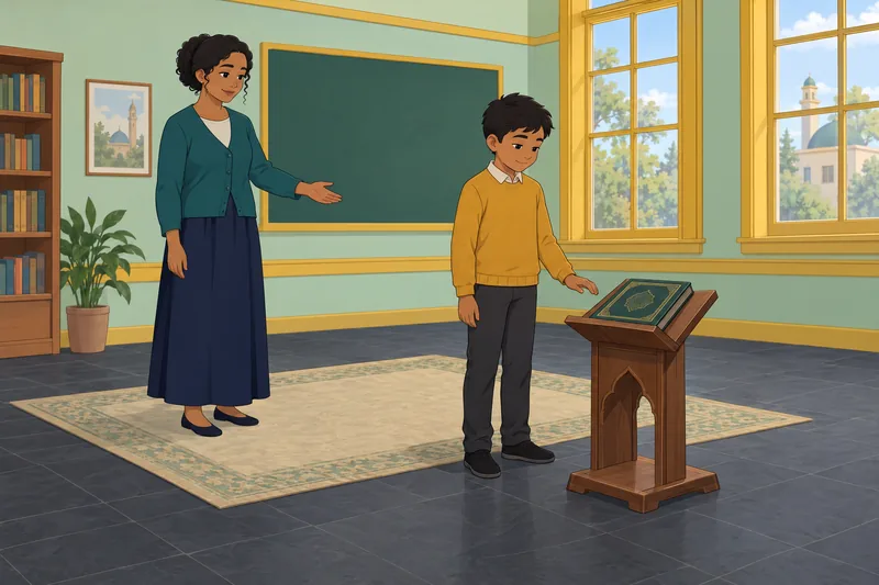 El cuestionario islámico para niños repasa conceptos.