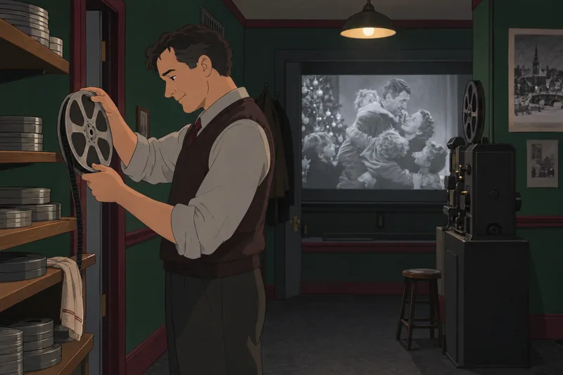 The reel recalls It's a Wonderful.