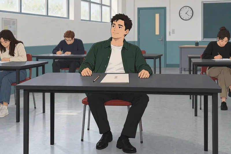 El cuestionario sobre Jane llega a un aula.
