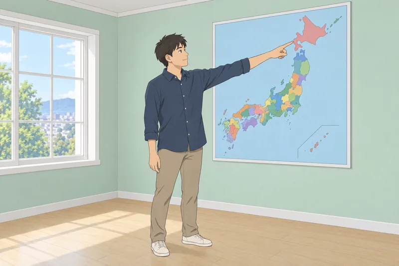 Japan Prefectures Quiz guides a classroom map exercise.