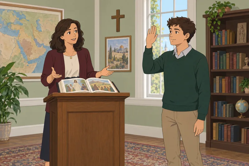 El cuestionario sobre Jesús muestra una clase evangélica.