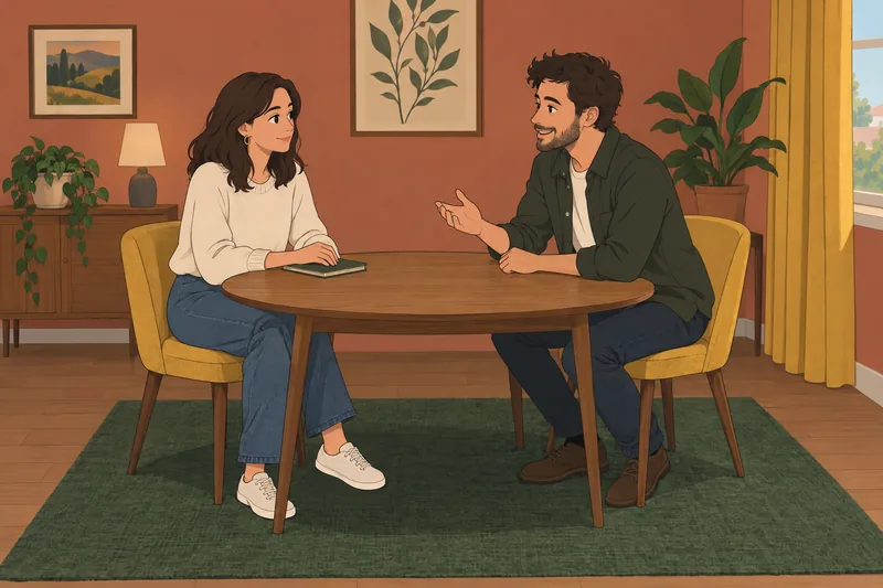 El cuestionario de autenticidad acompaña una conversación abierta.
