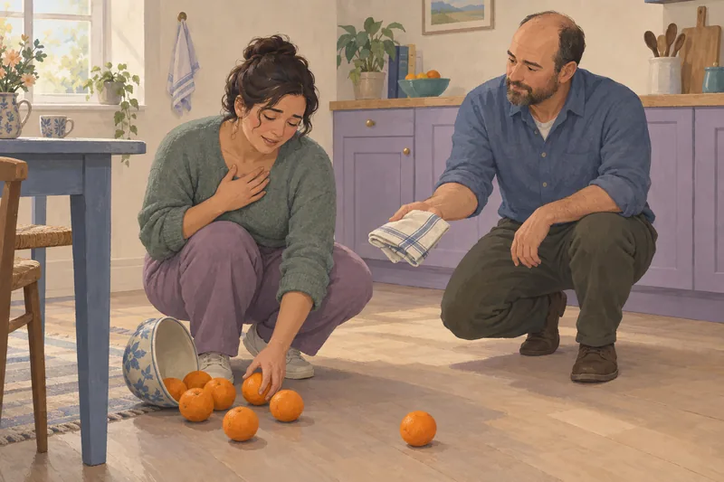 Test de bondad: recoge naranjas del suelo