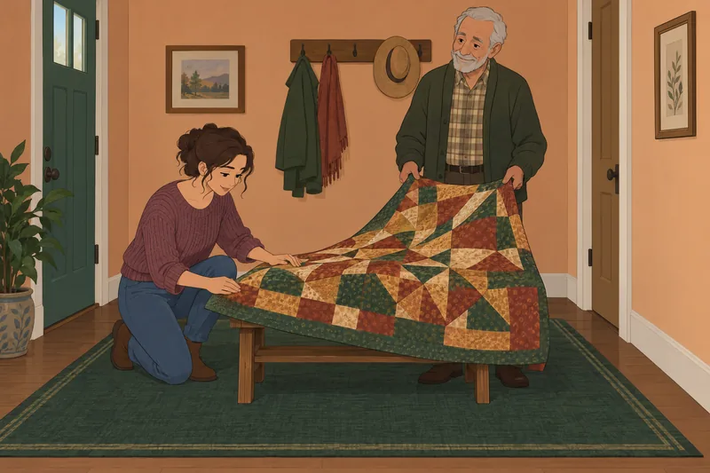Relational-Interdependent Self-Construal Scale appears in a cherished quilt.