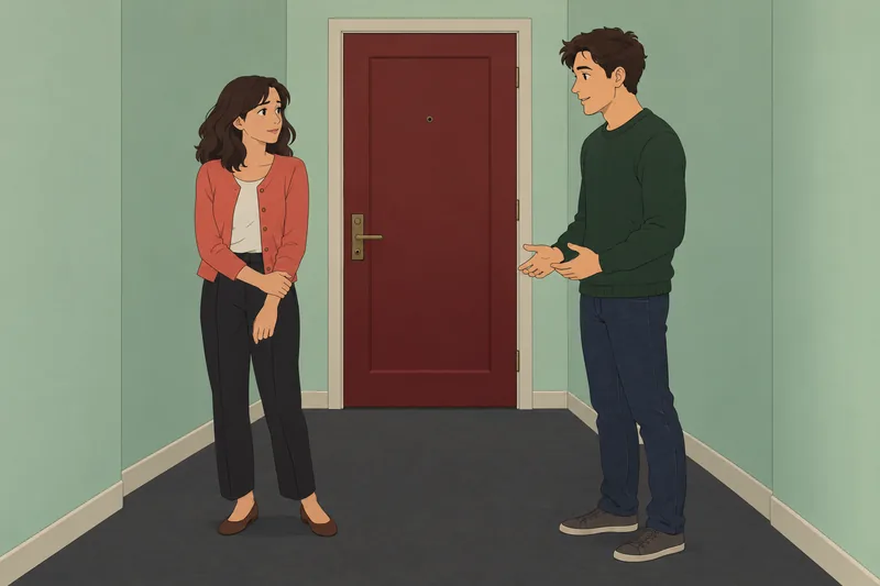 Kissing Quiz shows adults discussing boundaries.