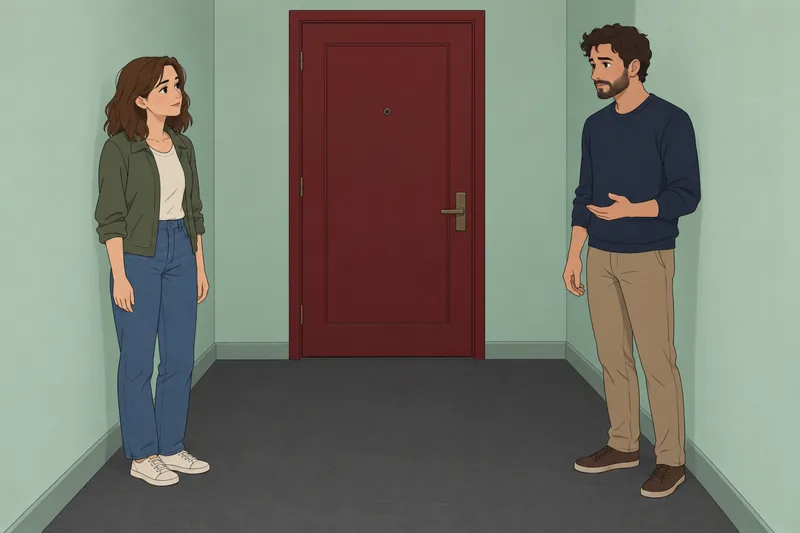 Quiz sobre besos muestra adultos hablando de límites.