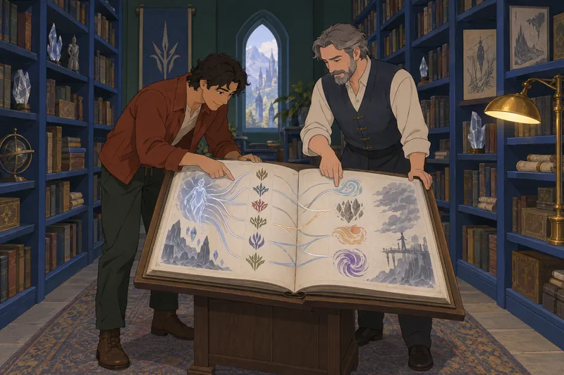 Quiz de los Caballeros Radiantes junto al archivo.