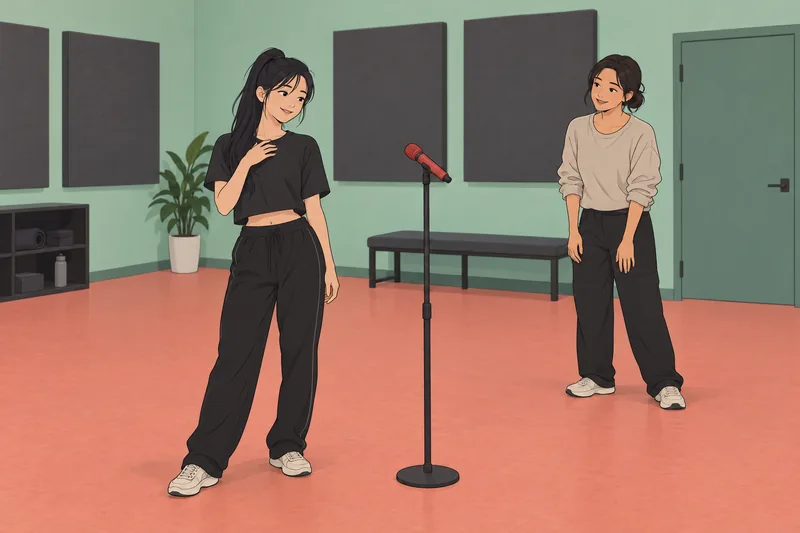 Quiz de tipo: ensayo de baile expresivo.