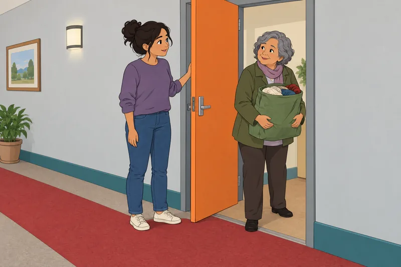 La escala de interés muestra una bienvenida atenta.