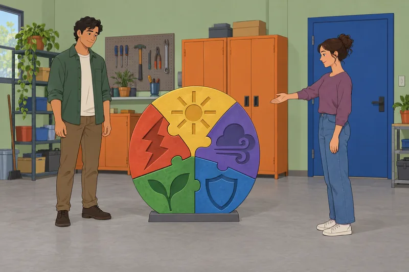 Quiz de kwamis muestra un rompecabezas de poder.