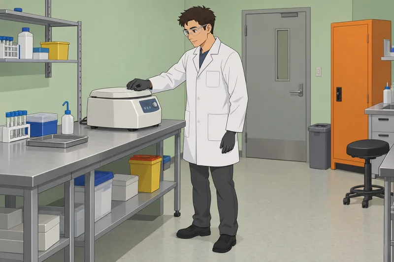 El cuestionario de laboratorio muestra tubos equilibrados.