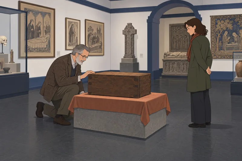 Last Words Quiz: a burial chest in context.
