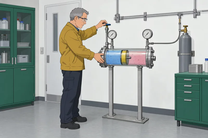 Le Chatelier's Principle appears in a pressure experiment.