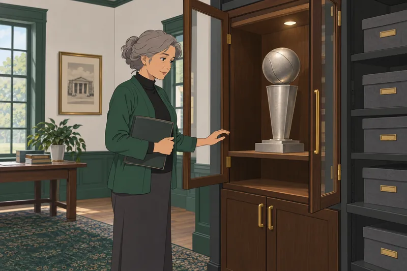 Quiz sobre LeBron junto a un trofeo.