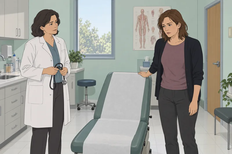 nivel de astenia aparece en una consulta clínica.