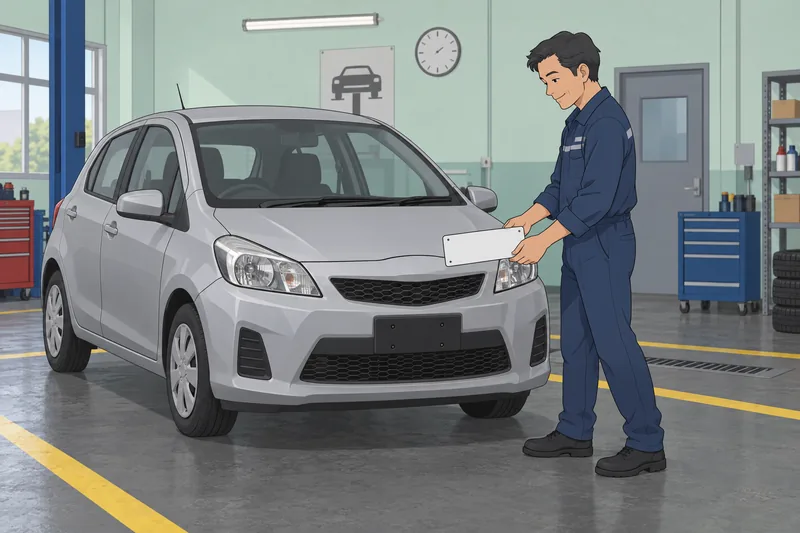 El cuestionario sobre placas muestra un taller.