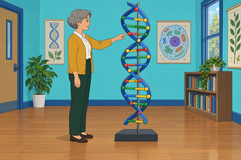 Life Science Quiz shows a DNA lesson.