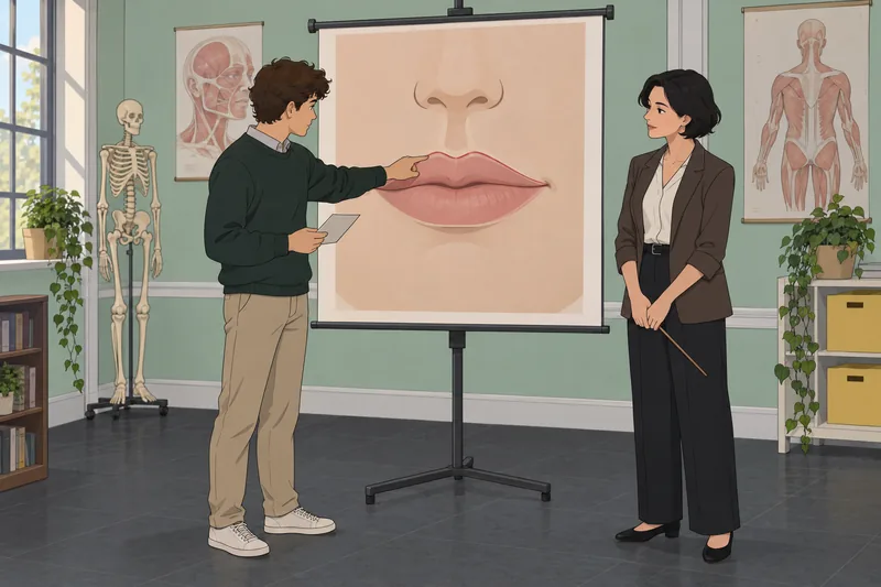 Este cuestionario sobre la anatomía enseña.