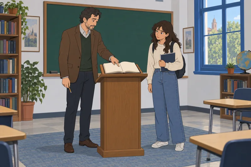 Literary Terms Quiz: teacher explains an anthology.