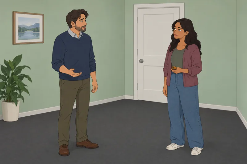 Little Space Quiz shows a calm boundary conversation.