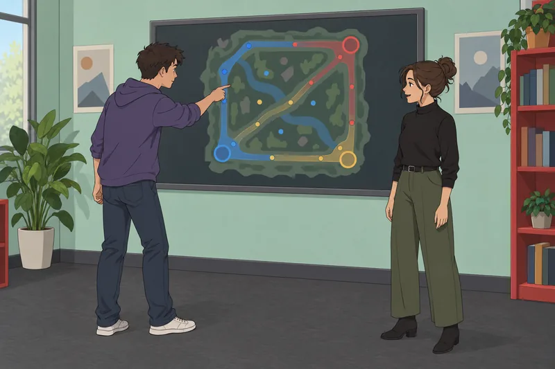 Quiz de LoL muestra mapa y visión.