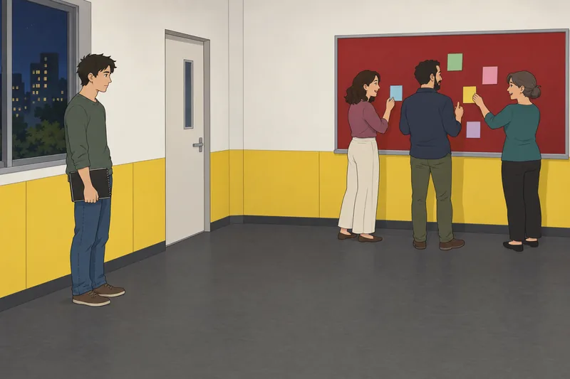 evaluación de la muestra un hombre apartado.