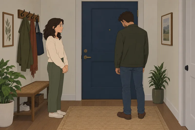 amor y amistad muestra a dos adultos conversando.