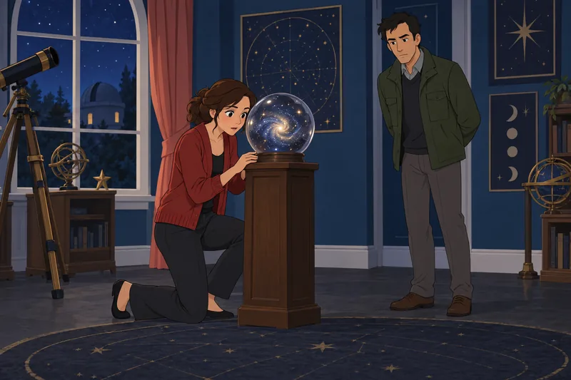 Magic Power Quiz shows a crystal-ball reading.